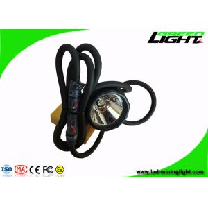 25000 Lux High Power Rechargeable Miners Headlamp With Transparent Line with