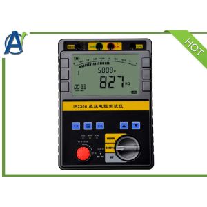 Buy cheap 5KV 10KV Insulation Resistance Tester With LCD Display Inbuilt Battery from wholesalers