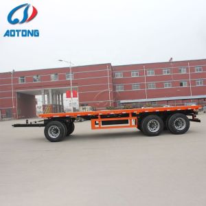 Buy cheap 9.00-22.5 Rim and 12R22.5 Tire Farm Flatbed Trailer for 20-40 Tons Farm Tractor from wholesalers