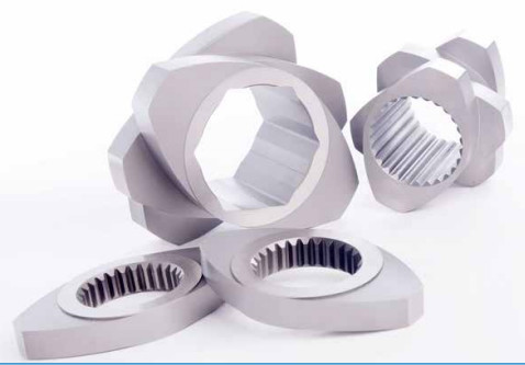 Buy cheap Nitriding Extruder Screw Elements , Extrusion Machine Parts For Toshiba from wholesalers