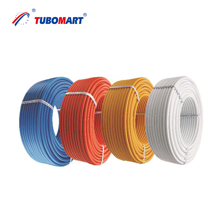Buy cheap OEM Manufacturer's PEX-AL-PEX Multilayer Orange Pipe 1216 1620 Sizes Water Heating Gas Solution 100m Length for Indonesia from wholesalers