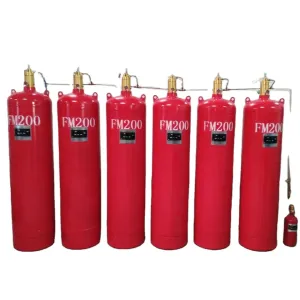 Steel Gaseous Fire Cylinder Easy To Install For Various Environments