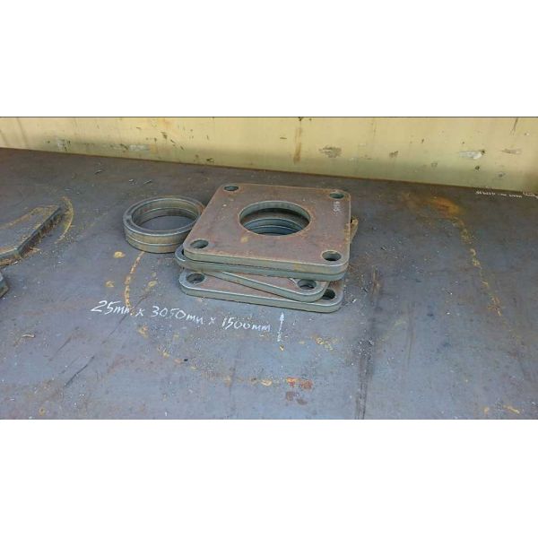 Cnc Plate Cutting Metal Sheet Parts Processed Fabrication Metal Machining