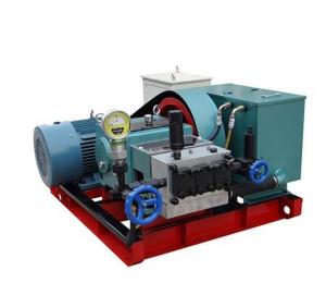 China 22kw 100MPa Motorized Boiler Hydro Test Pump Pressure Test Pump For Wellhead on sale