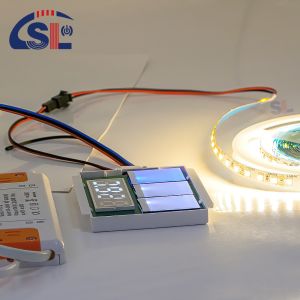 Buy cheap Customized DC12V SL Split Tripple Button Tripple Color Touch Sensor Switch Radar Time Temperature Display Screen with bracket Smart Mirrors from wholesalers