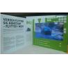 Brochure Display Stand 10.1 inch LCD Video Booklet With Multi - Media Player for sale