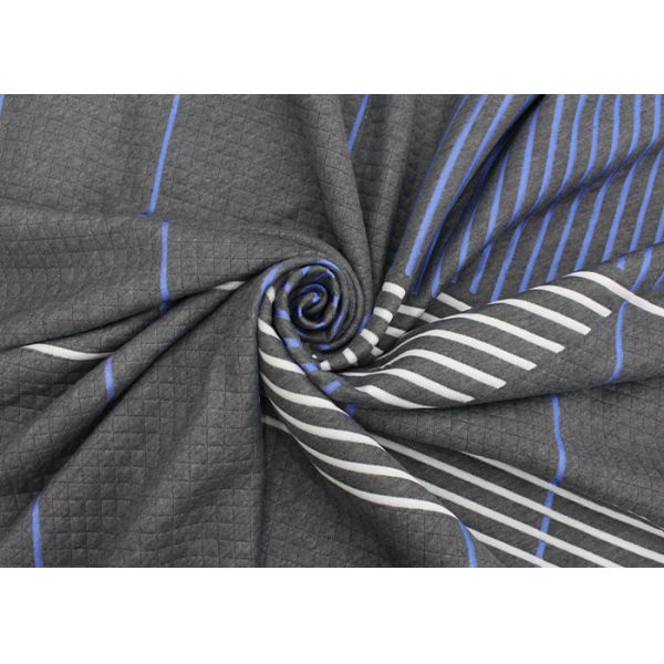 Waterproof Jacquard Mattress Fabric Polyester Home Textile Polymer Air Layer