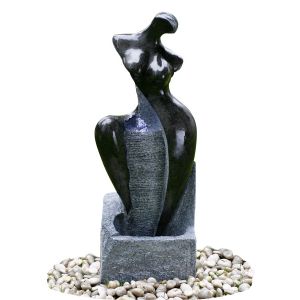 Buy cheap Fiberglass / Resin Material Modern Garden Fountains With Lights  from wholesalers