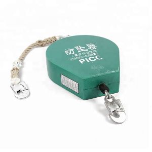 Buy cheap 15m Retractable Fall Arrester , 1000kg Personal Fall Protection Equipment from wholesalers