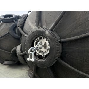 Buy cheap 50Kpa 80Kpa Rubber Fender With Chain Tyre Net from wholesalers