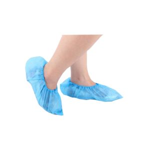 Buy cheap Disposable Medical Items Non-Skid Dust Isolation Protective Shoes Cover with ISO CE cert produced in blue green color from wholesalers