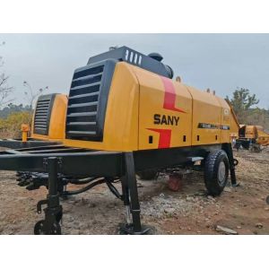 Buy cheap 2012 Sany Used 6013 Trailer Pump ，Old Concrete Pump Tow Behind from wholesalers