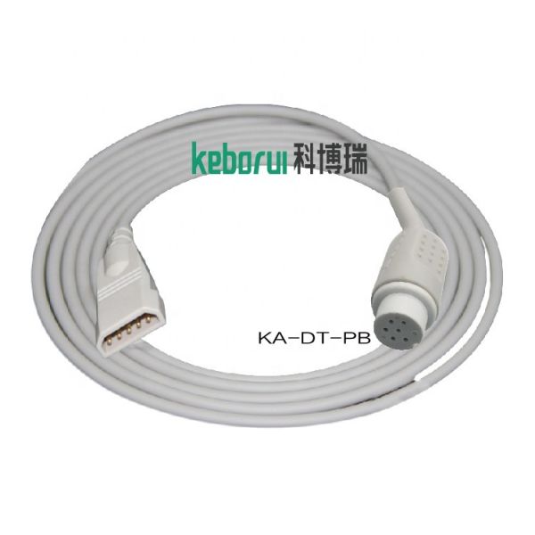 Buy cheap IBP adapter cable compatible for Datascope monitor to PVB transducer from wholesalers