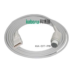 Buy cheap IBP adapter cable compatible for Datascope monitor to PVB transducer from wholesalers