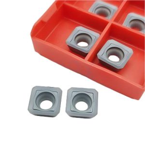 Buy cheap SDMT09T3 Tungsten Cutting CNC Milling Inserts PVD TiAlN Coated from wholesalers