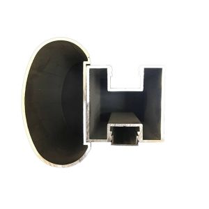 Customized Handrail Aluminum Profile Stair Railing Angle Aluminum Stretch