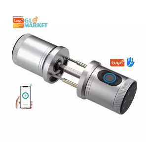 Glomarket New Style Tuya App Control Smart Lock Door Fingerprint Password Home