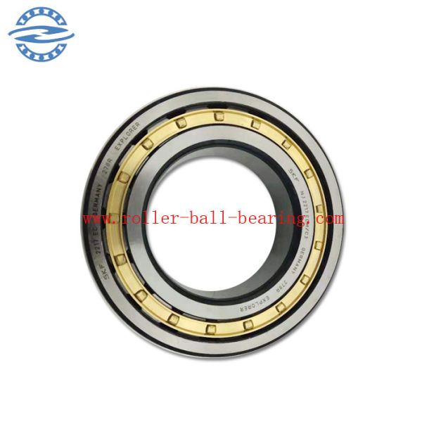 Quality NU2217ECP Brass Cage Cylindrical Roller Bearing Size 85x150x36mm for sale