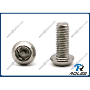 Buy cheap Stainless Steel Button Head Pin-in Torx Tamper Proof Security Screw from wholesalers