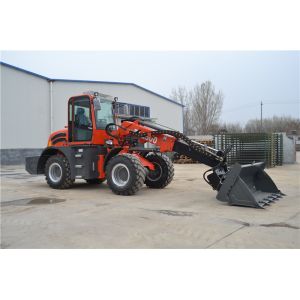 Buy cheap recycling scrap transportation machinery telescopic loader with grapple from wholesalers