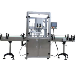 Buy cheap Lug Lid Sealing Performance Automatic Glass Jar Vacuum Capping Machine with 1 Head from wholesalers
