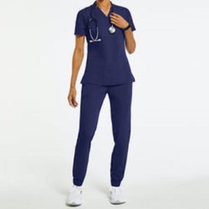 Buy cheap Custom Cotton And Polycotton Hospital Medical Scrub Uniform from wholesalers