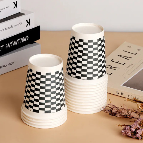 Buy cheap Disposable 8oz Double PE Coated Single Paper Cup 300ml for Cold Drinks from wholesalers