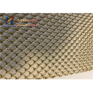 Buy cheap 8mm Architectural Wire Mesh Panels Solar Shading SS 304 from wholesalers
