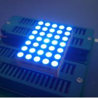 China Pure White 5 x 7 Dot Matrix LED Display Board , Scrolling LED Display Wide Viewing Angle for sale