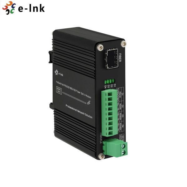 Buy cheap Industrial Fiber Optic Modem Serial RS232 RS485 RS422 Fiber SFP Media Converter from wholesalers