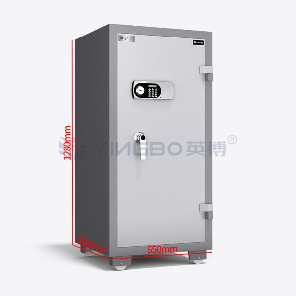 Quality Fireproof Safe Box YB/FH-128 Multiple Fire Prevention Design 3 Opening Ways and Adjustable Shelves for Ultimate Security for sale