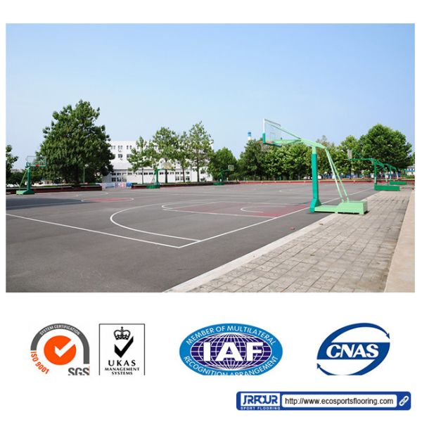 Buy cheap IAAF Approved Moistureproof PU Athletic Flooring Systems Fadeless from wholesalers