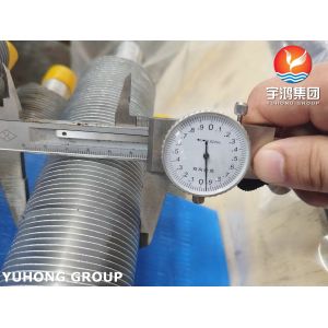 Buy cheap L Type Wound Finned Tube ASME SA249 TP316L With Al1100 For Air Cooler from wholesalers