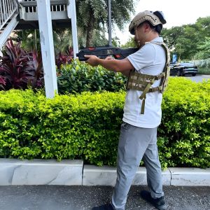 Buy cheap Professional Wireless Laser Tag Equipment with Vibration Vest and 24 Months Warranty for Multiplayer Game Set from wholesalers