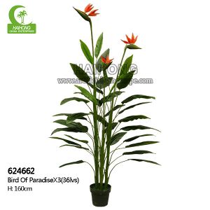 Buy cheap Manufacturer Inexpensive Stunning Artificial Bird Of Paradise Green Plant Artificial Potted Plant from wholesalers
