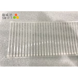 Buy cheap 1.1mm Thickness Strip Cable Ties 18 Lb Tensile Strength With Straight Tip from wholesalers