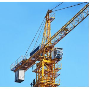 Buy cheap 16 Ton Capacity Flat Top Tower Crane Constructuction Machinery from wholesalers