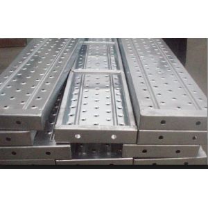 Buy cheap Recycled aluminum scaffold plank / platforms 2.4/1.8/1.2/0.73M*230*63*1.8mm from wholesalers