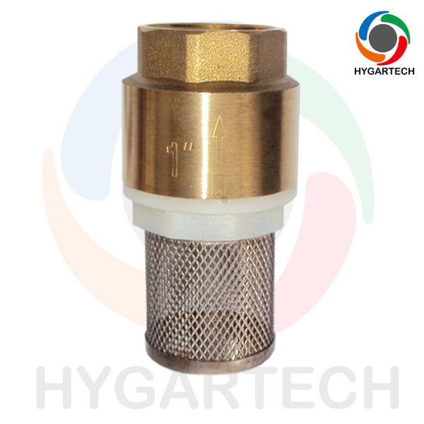 Buy cheap Brass Pump Suction Check Valve With Stainless Steel Strainer from wholesalers