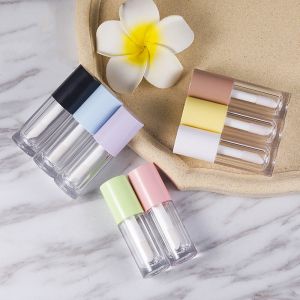 Custom Logo 6ml Empty Lip Gloss Tube Private Label With Big Wand