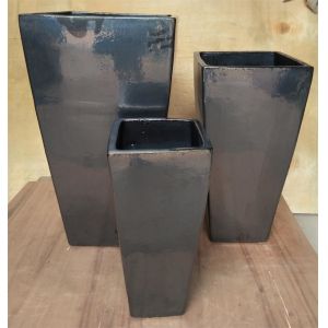 Buy cheap GW7505 24cmx24cmx52cm Garden Ceramic Outdoor Pot product