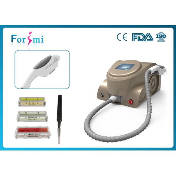 Buy cheap Semiconductor Refrigeration + Water Cooling + Wind Cooling e light ipl rf nd yag laser 4 in 1 from wholesalers