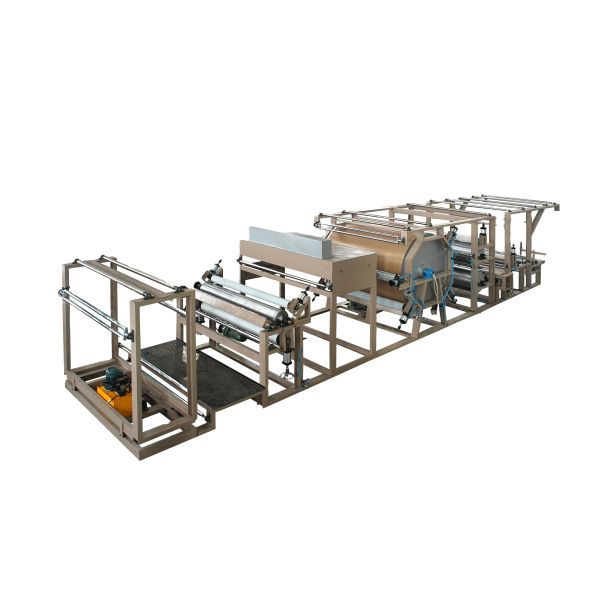 Buy cheap 12m*2.4m*2.2mm Glue Dot Transfer Laminating Machine for Winter Clothes and Underwear from wholesalers