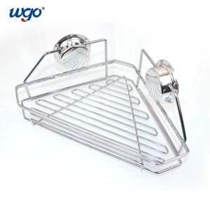 Buy cheap Rust Free Black Oxidized Stainless Steel Bathroom Corner Shelf Suction Cup from wholesalers