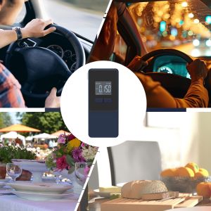 Buy cheap AT808 Portable Alcohol Tester with Advanced Fuel Cell Sensor Bluetooth Connectivity to AlcoCHECK App Large LCD Display from wholesalers