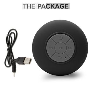 Buy cheap 2018 Hottest BTS06 wireless mini suction shower waterproof bluetooth speaker from wholesalers