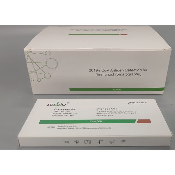 Quality 2019 NCOV Phosphate Ag Rapid Test Kit Colloidal Gold Antigen Test for sale