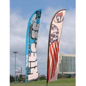 Buy cheap Outside Flying Advertising Feather Flags Banner With Aluminum Pole Double Sided Outside Flying Advertising Feather Flags from wholesalers