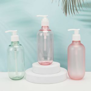 Customizable White Plastic Lotion Bottles for Various Volumes with Screen