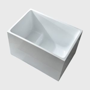 Buy cheap Mini Acrylic Ese Deep Bubble Spa Back To Wall Bathtubs For Small Home from wholesalers